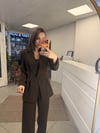 Üst Giyim - ŞENİZ BUTİK BELİ İNCE KEMERLİ BLAZER CEKET 