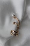 VIP Çelik İnci ve Zirkon Taşlı 4 Sıra Yıldız Detaylı Earcuff / Kıkırdak (sıkıştırılabilir) Küpe