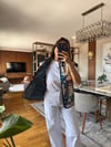 İtalyan Premium Patchwork Desenli Şık Kadın Yelek