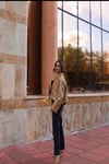 Kadın Payetli Gold Bomber Ceket