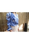 KADIN SATEN KRUVAZE BODYSUIT