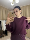 Bordo Eşofman Takımı