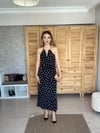 Gold Kolye Detaylı Elbise