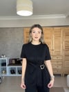 Gold Tokalı Siyah Takım