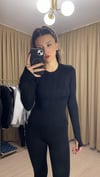 Oysh Premium Siyah Parmak Geçmeli Body