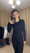 Oysh Premium Siyah Parmak Geçmeli Body