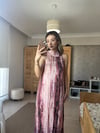 Pembe Halter Yaka Elbise