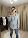 Ravi Bağlamalı Oversize Gömlek