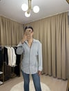 Ravi Bağlamalı Oversize Gömlek