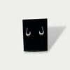 Curve Model Gümüş Küpe / İthal