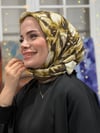 Aura Kraş Eşarp - Kahve