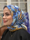Aura Kraş Eşarp - Mavi