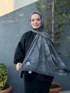 Bella Soft Kraş Şal - Füme