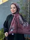 Bella Soft Kraş Şal - Gül Kurusu