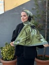 Bella Soft Kraş Şal - Küf Yeşil