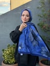 Bella Soft Kraş Şal - Lacivert