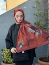 Bella Soft Kraş Şal - Taba