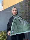 Bella Soft Kraş Şal - Yeşil
