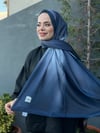 Degrade Soft Şal - İndigo Taş