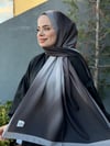 Degrade Soft Şal - Siyah Gri
