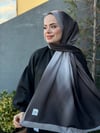 Degrade Soft Şal - Siyah Gri