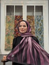 Rovia Kraş Şal - Mürdüm