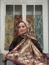 Senna Kraş Şal - Bordo