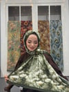 Senna Kraş Şal - Küf Yeşili