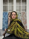 Vera Kraş Şal - Siyah Yeşil