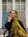 Vera Kraş Şal - Yağ Yeşili