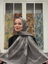 Zena Kraş Şal - Gri