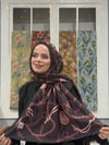 Zena Kraş Şal - Mürdüm