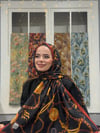 Zena Kraş Şal - Siyah Gold