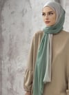 Dubai Degrade Şal - Çağla Bej