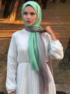 Dubai Degrade Şal - Mint Yeşili