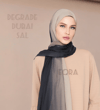Dubai Degrade Şal - Siyah Latte