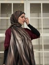 Elara Pamuklu Şal - Acı Kahve
