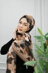 Elina Crush Şal - Kahve