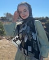 Lilium Collection Hint İpeği Şal - Siyah