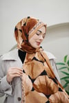 Live Crush Şal - Soft Kiremit