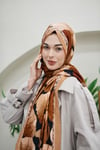 Live Crush Şal - Soft Kiremit