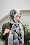 Live Crush Şal - Taş Gri