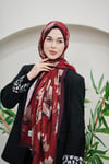 Loren Crus Şal - Kiraz