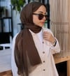 Premium Dubai Şal - Acı Kahve