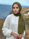 Premium Dubai Şal - Haki