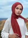 Premium Dubai Şal - Kızıl