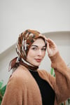 Serra Crush Eşarp - Soft Bej