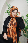 Vera Crush Şal - Soft Turuncu