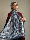 Viola Kraş Şal - İndigo
