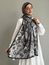 Viola Kraş Şal - Siyah